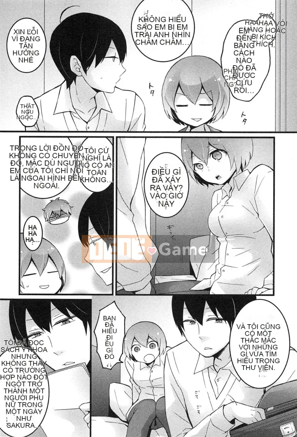 [Maria Nagata] Tôi đột nhiên trở thành một cô gái, tại sao bạn không xoa bóp ngực của tôi