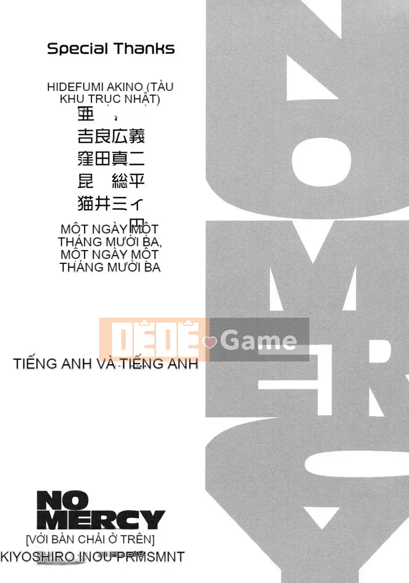 [Kikaro phía trên bụng] No Mercy