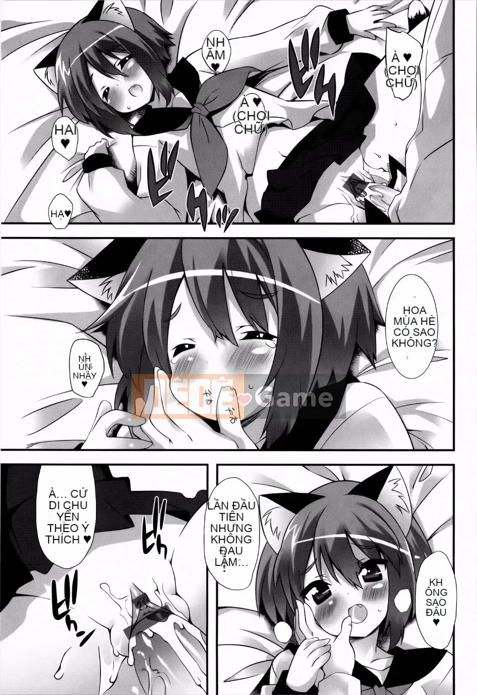 [Kusano Yuu] Cô gái tai thú thời kỳ động dục