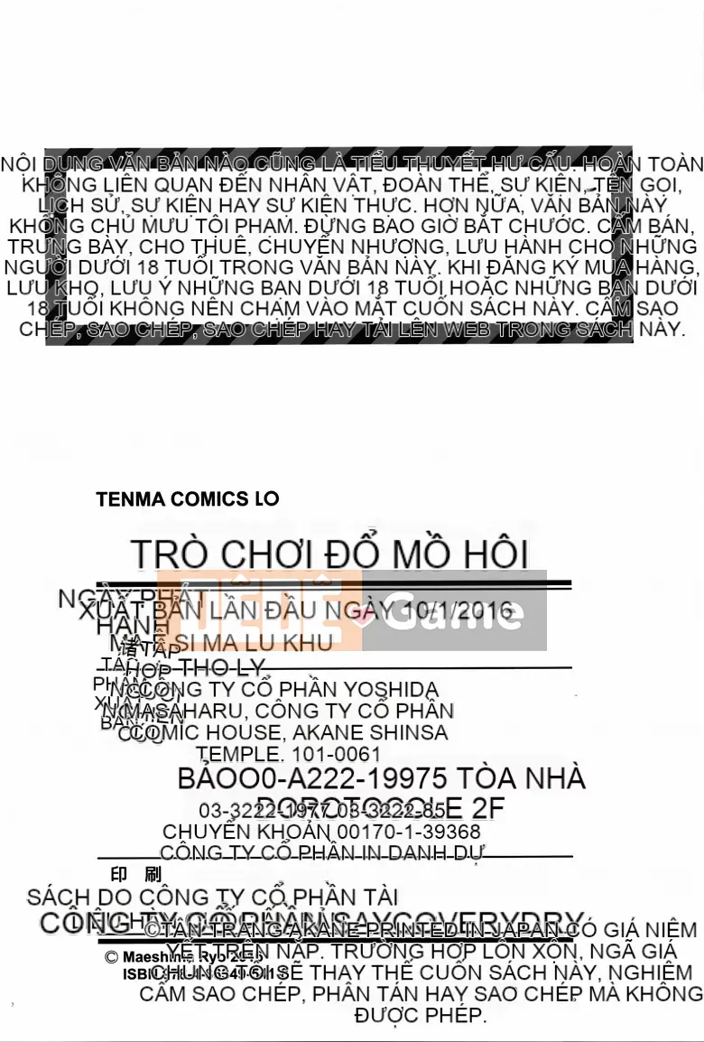 [Ryu Maejima] Seijin Shiki giả vờ [Ten Yi Tong Document Bohan]