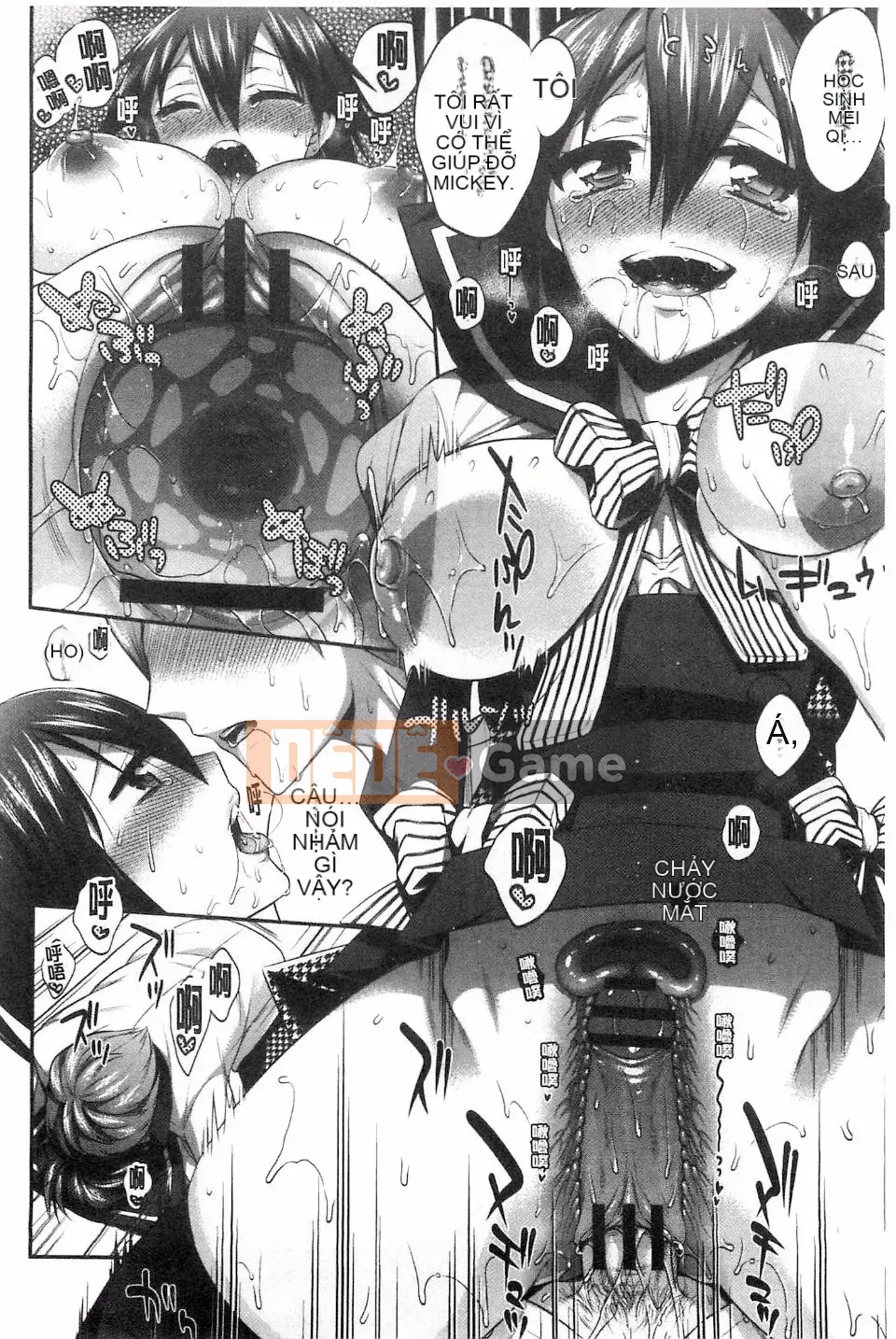 [Máy nghiền xương] Im đi và xuất vào trong tôi!!