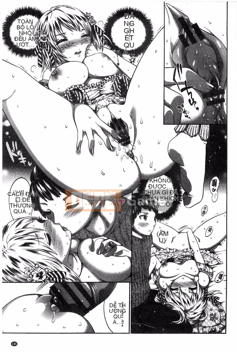 [Máy nghiền xương] Im đi và xuất vào trong tôi!!