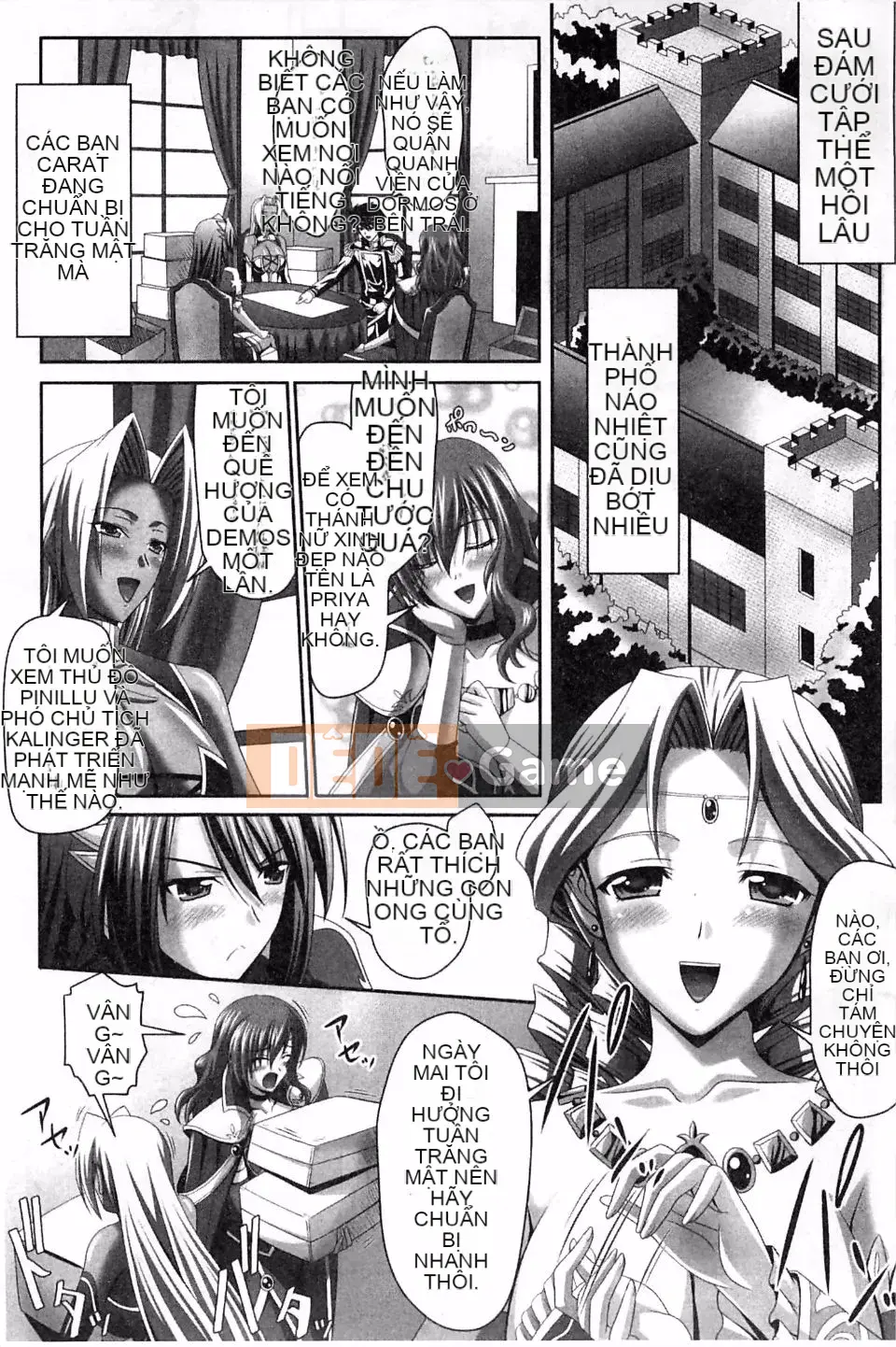 [Tamaran Jimbo, Ken Takeuchi] Đám cưới hậu cung