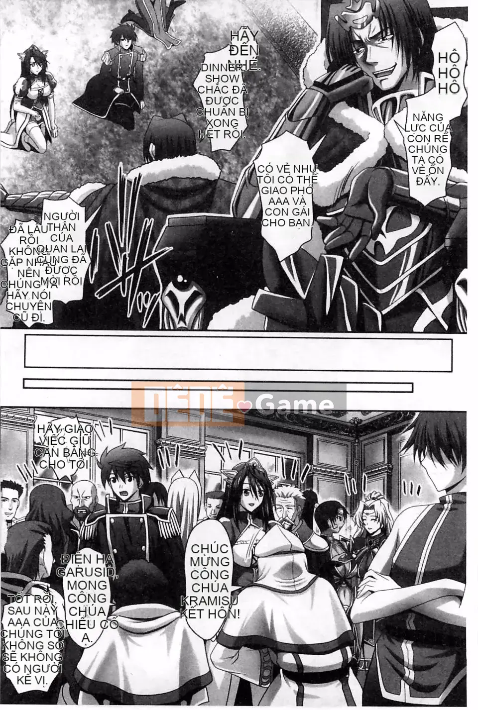 [Tamaran Jimbo, Ken Takeuchi] Đám cưới hậu cung