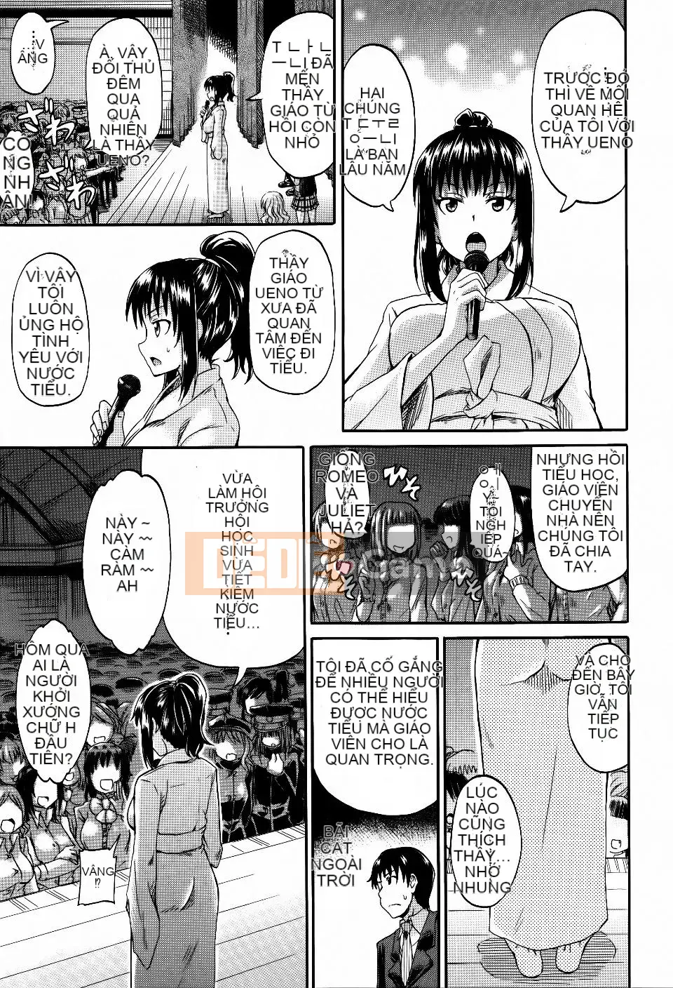 [Takagi Goya] Quy tắc bất thành văn khi đi tiểu của tôi