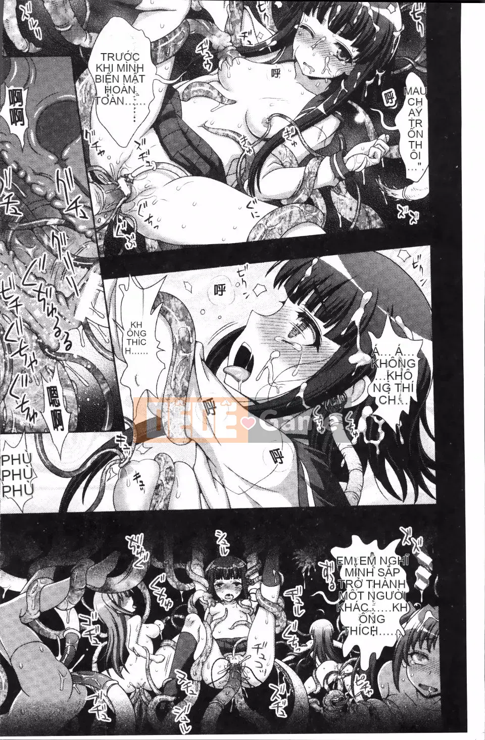 Ăn côn trùng bẩn ~Ling Touch Island trừ tà~ Mang thai Fallen Chill Girls