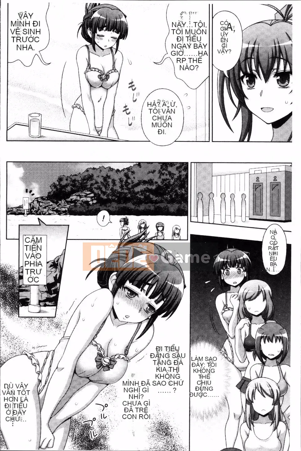 Ăn côn trùng bẩn ~Ling Touch Island trừ tà~ Mang thai Fallen Chill Girls