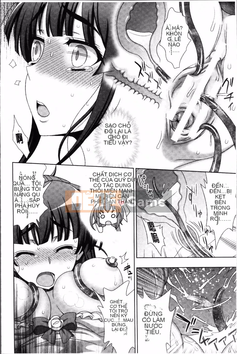 Ăn côn trùng bẩn ~Ling Touch Island trừ tà~ Mang thai Fallen Chill Girls