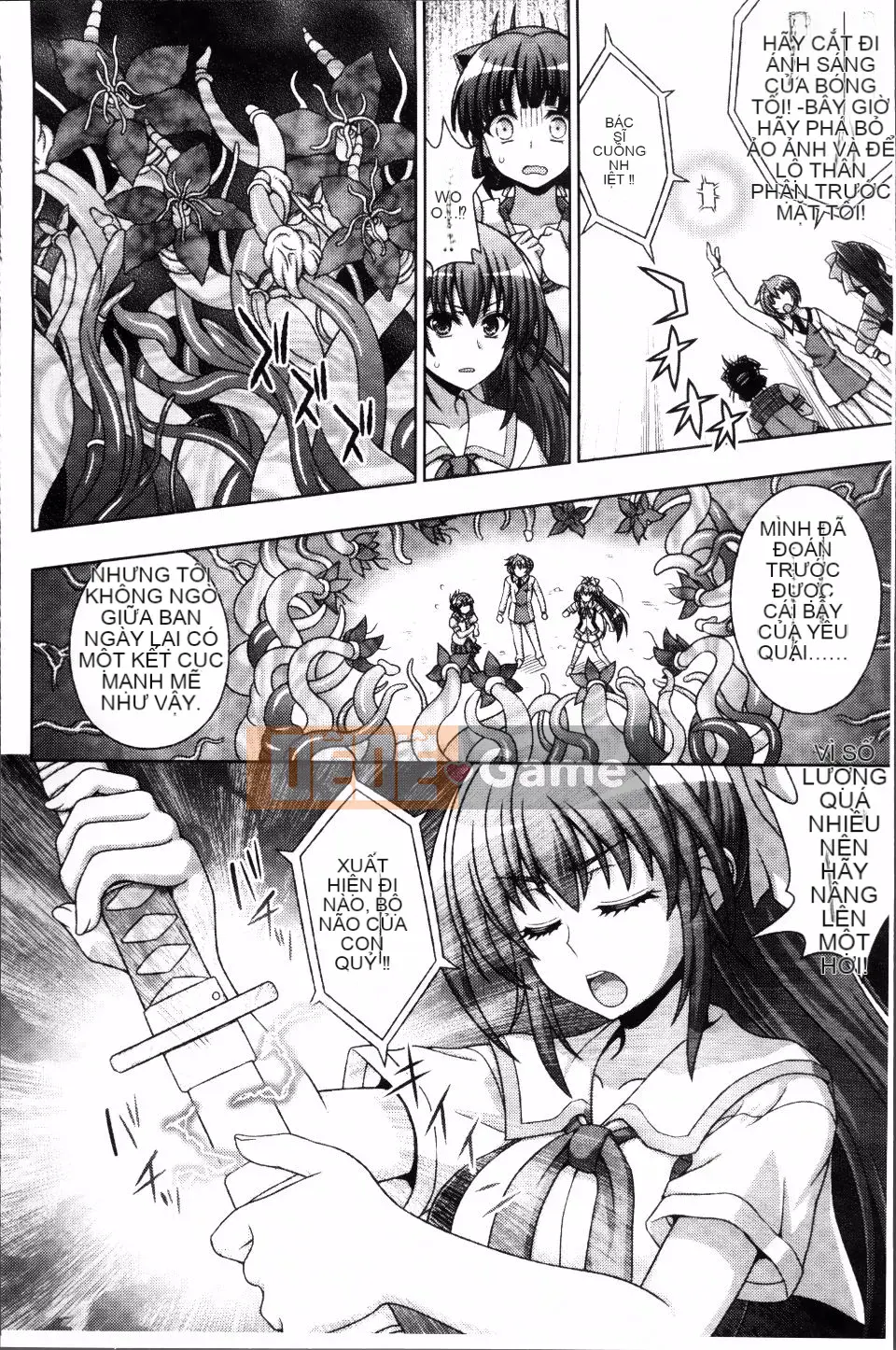 Ăn côn trùng bẩn ~Ling Touch Island trừ tà~ Mang thai Fallen Chill Girls