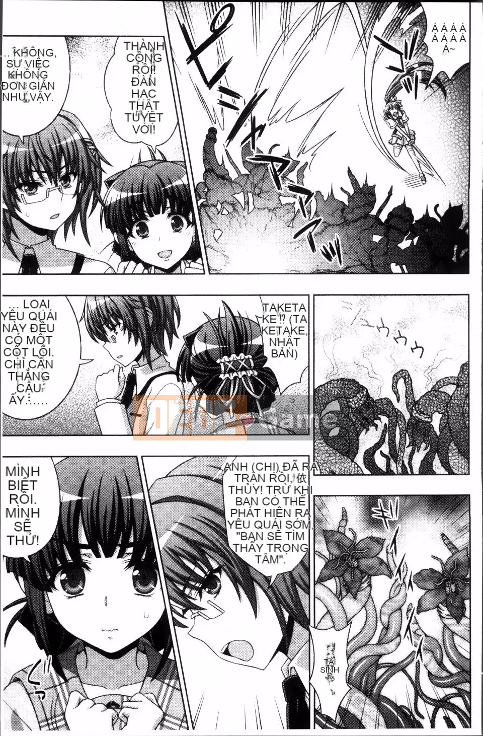 Ăn côn trùng bẩn ~Ling Touch Island trừ tà~ Mang thai Fallen Chill Girls