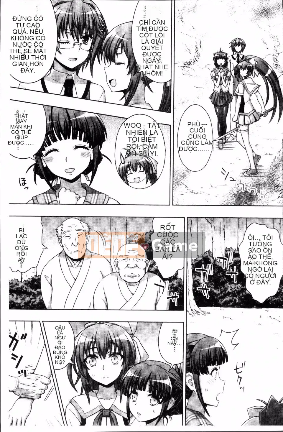 Ăn côn trùng bẩn ~Ling Touch Island trừ tà~ Mang thai Fallen Chill Girls