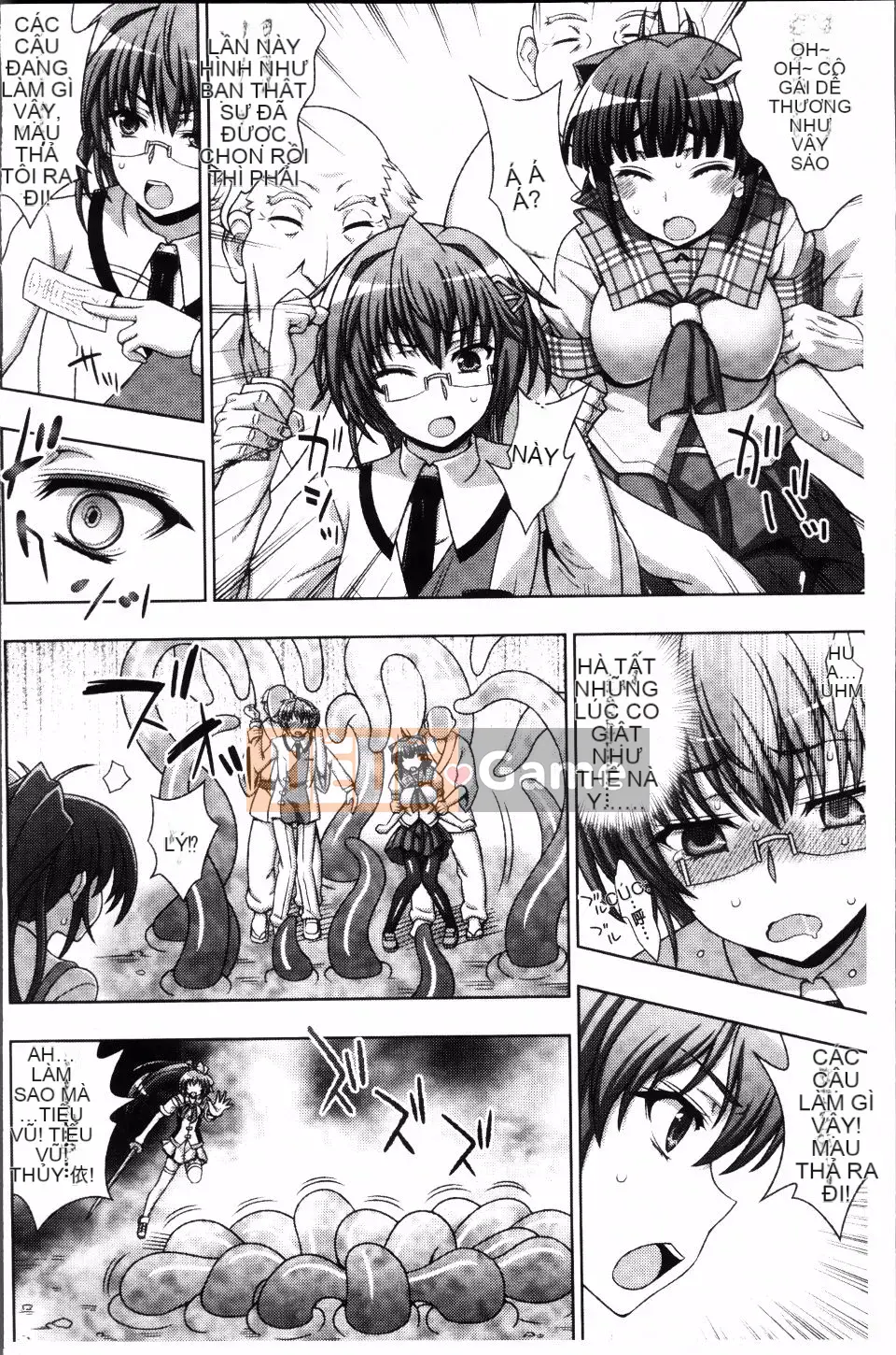 Ăn côn trùng bẩn ~Ling Touch Island trừ tà~ Mang thai Fallen Chill Girls