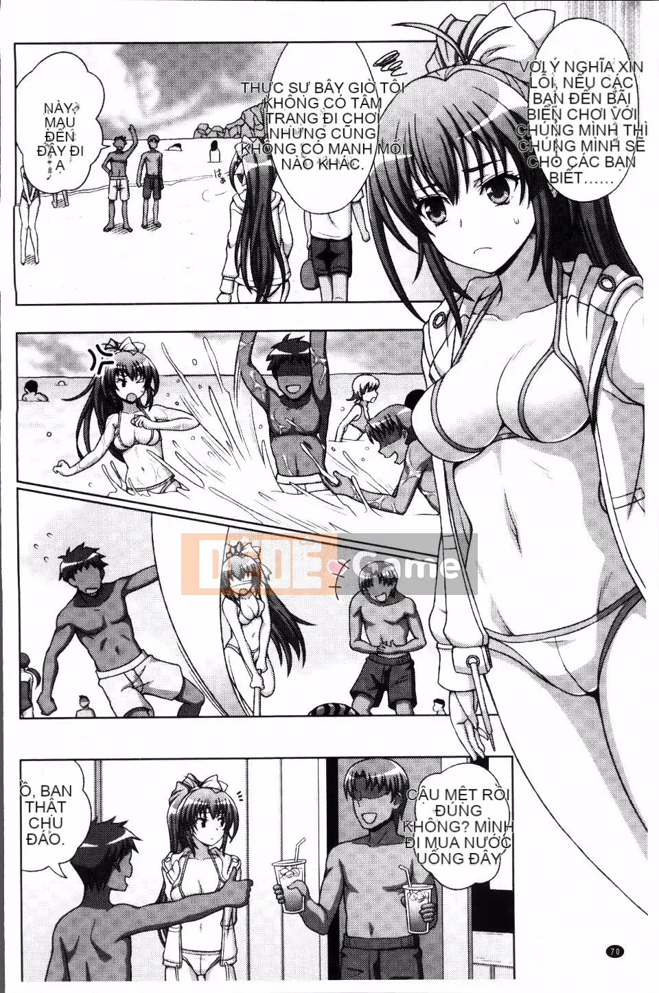 Ăn côn trùng bẩn ~Ling Touch Island trừ tà~ Mang thai Fallen Chill Girls