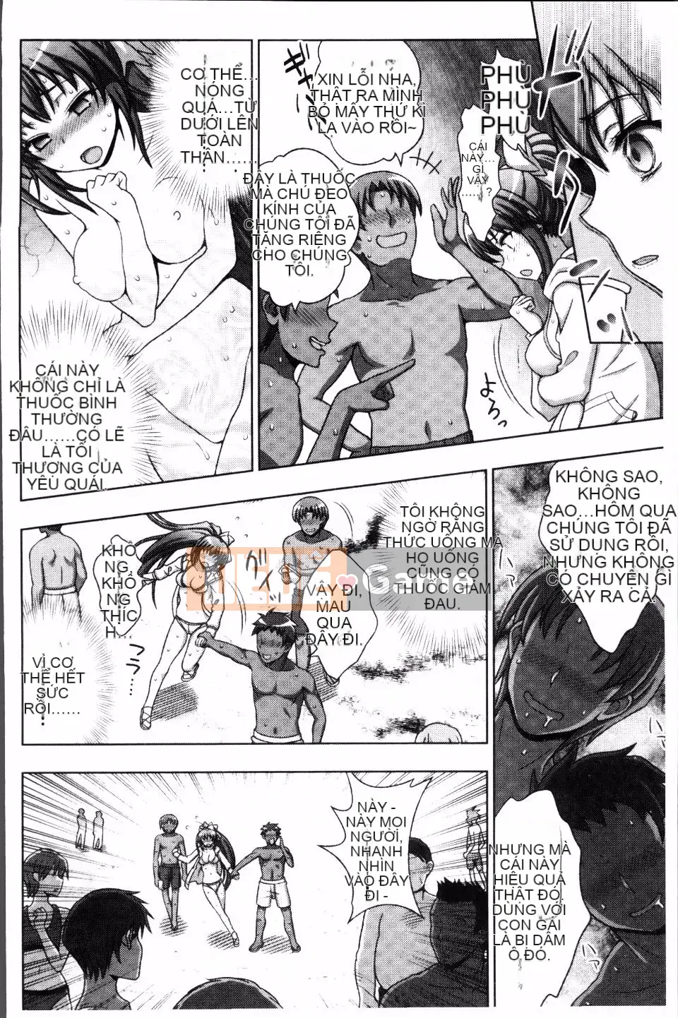 Ăn côn trùng bẩn ~Ling Touch Island trừ tà~ Mang thai Fallen Chill Girls