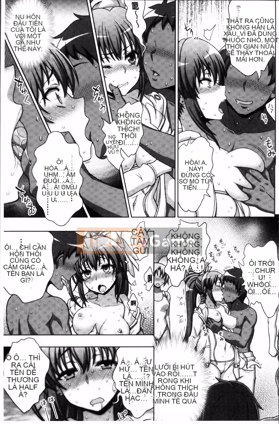 Ăn côn trùng bẩn ~Ling Touch Island trừ tà~ Mang thai Fallen Chill Girls