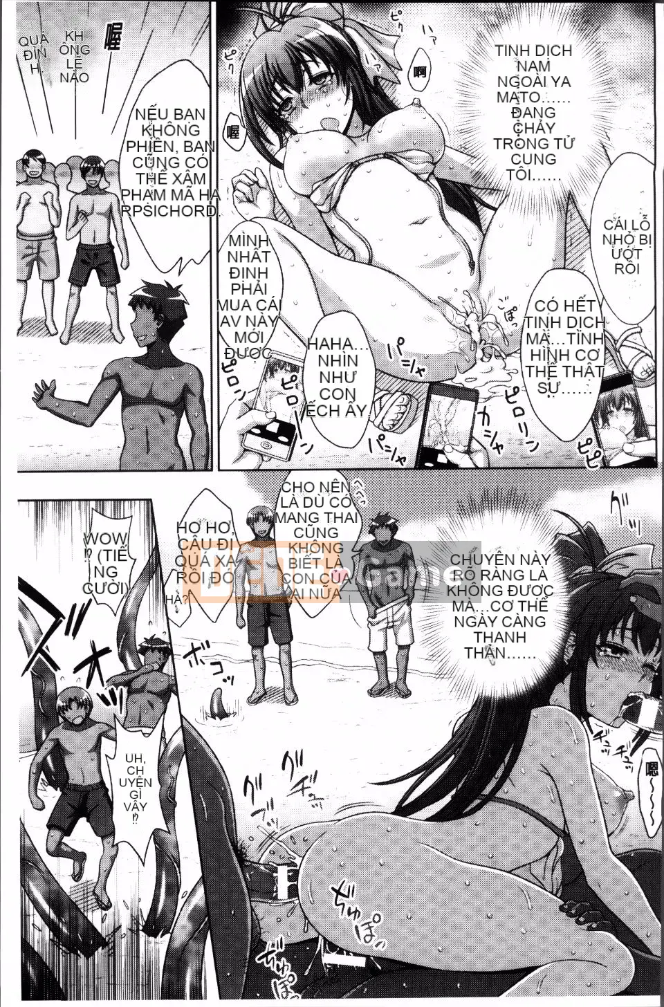 Ăn côn trùng bẩn ~Ling Touch Island trừ tà~ Mang thai Fallen Chill Girls