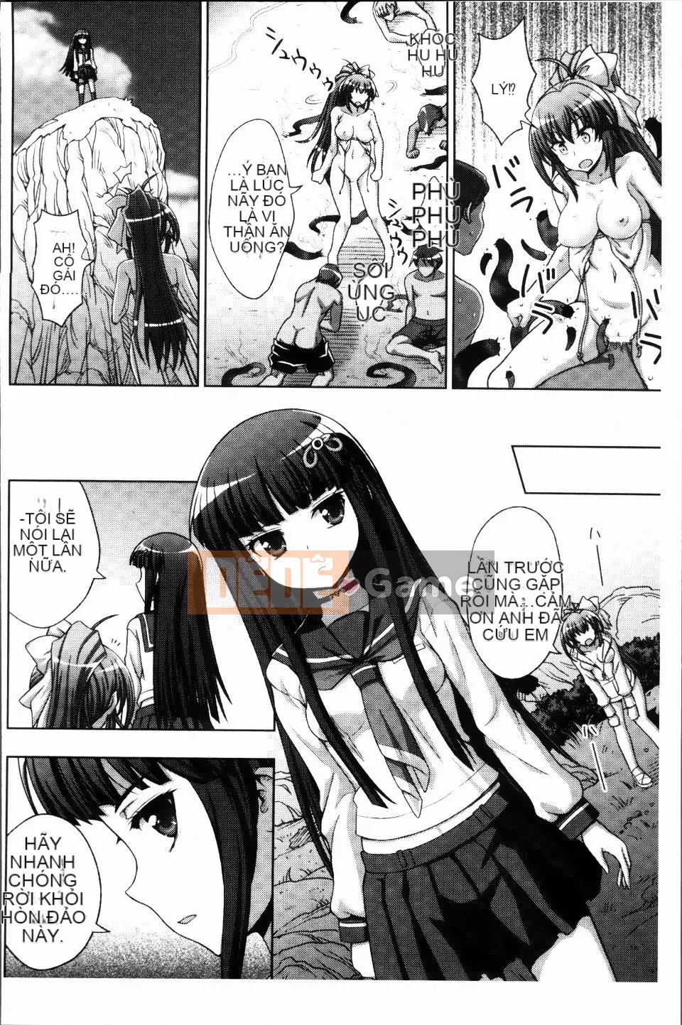 Ăn côn trùng bẩn ~Ling Touch Island trừ tà~ Mang thai Fallen Chill Girls