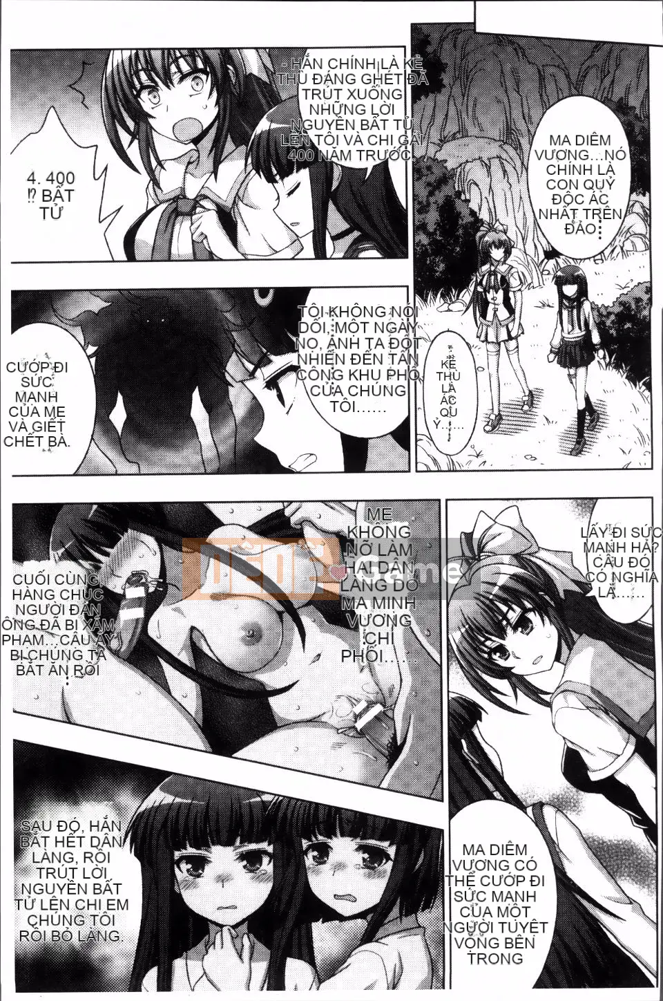 Ăn côn trùng bẩn ~Ling Touch Island trừ tà~ Mang thai Fallen Chill Girls