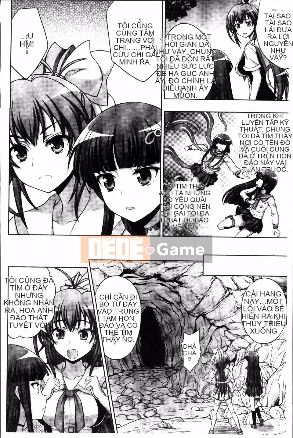 Ăn côn trùng bẩn ~Ling Touch Island trừ tà~ Mang thai Fallen Chill Girls