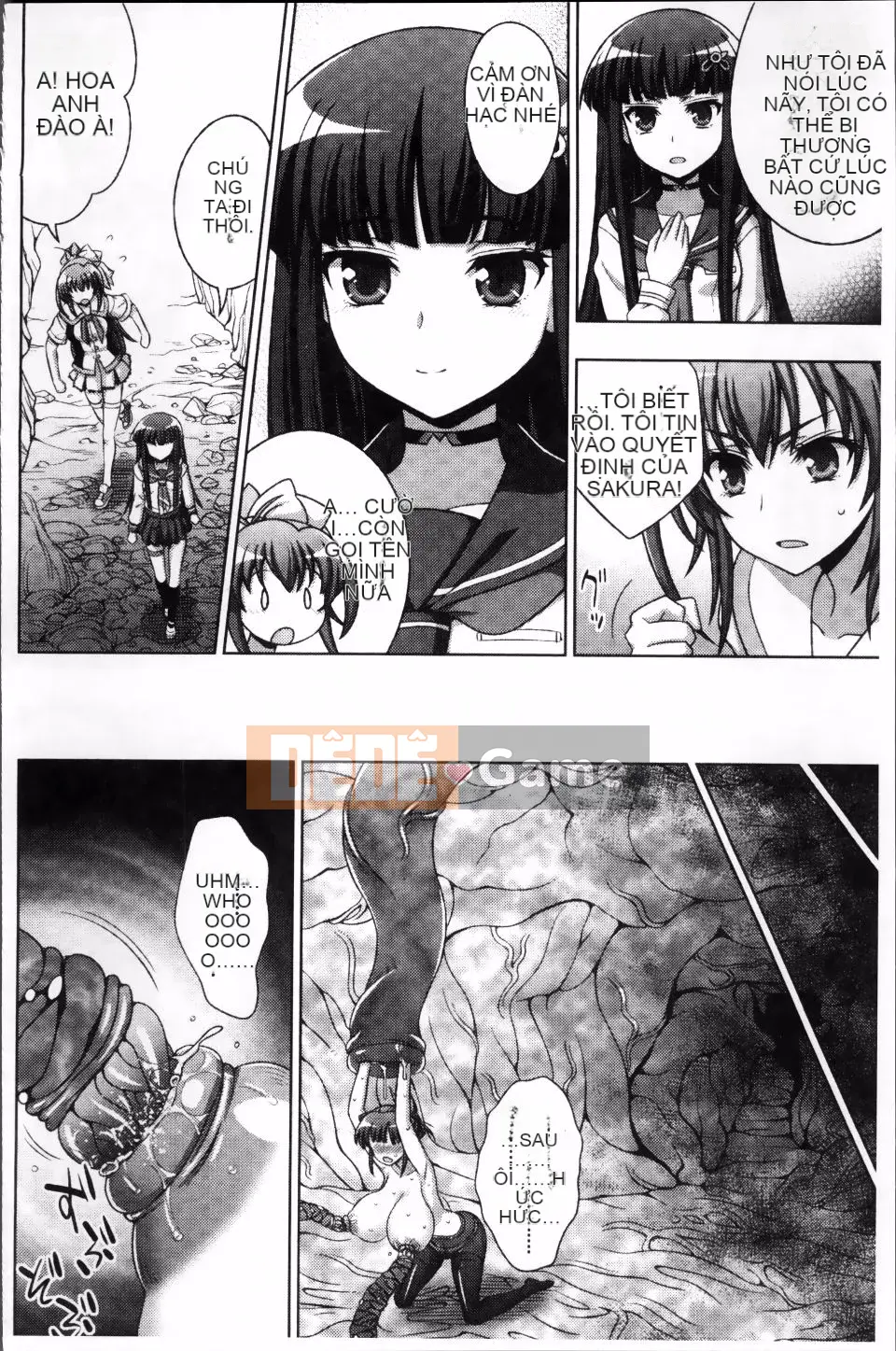 Ăn côn trùng bẩn ~Ling Touch Island trừ tà~ Mang thai Fallen Chill Girls