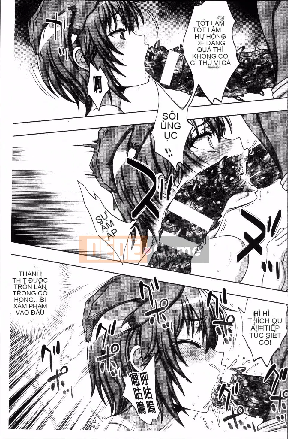 Ăn côn trùng bẩn ~Ling Touch Island trừ tà~ Mang thai Fallen Chill Girls