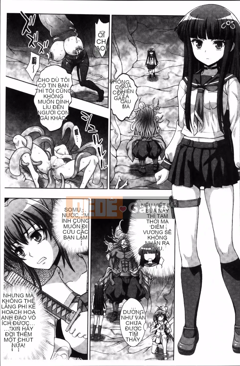 Ăn côn trùng bẩn ~Ling Touch Island trừ tà~ Mang thai Fallen Chill Girls