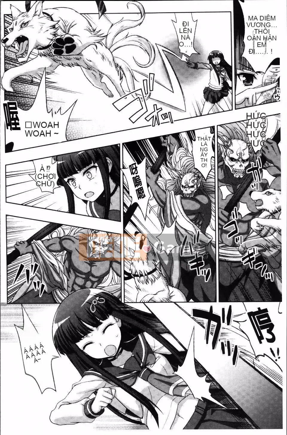 Ăn côn trùng bẩn ~Ling Touch Island trừ tà~ Mang thai Fallen Chill Girls