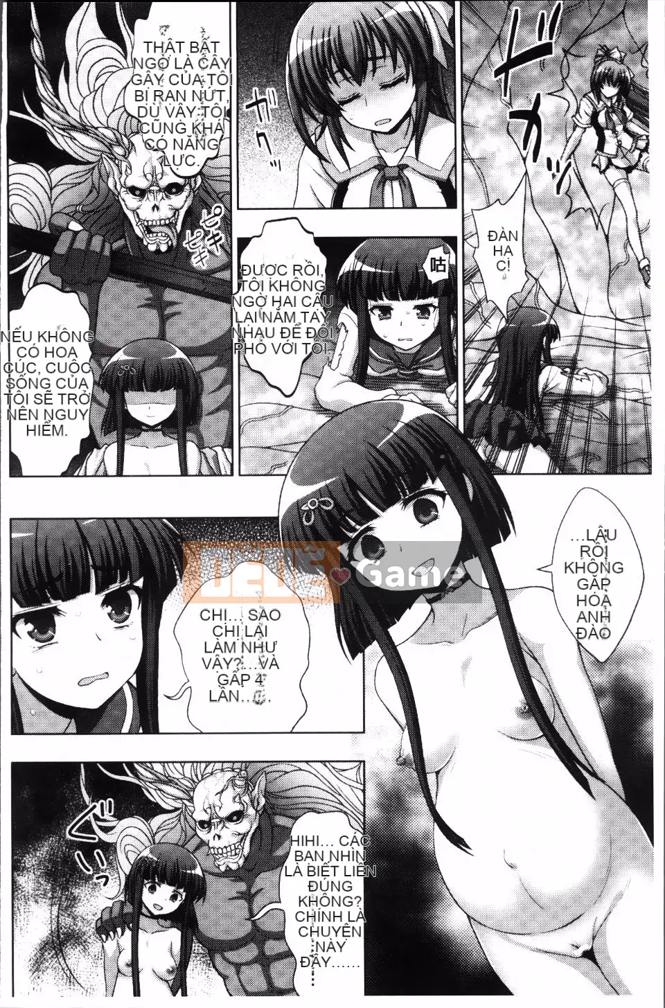 Ăn côn trùng bẩn ~Ling Touch Island trừ tà~ Mang thai Fallen Chill Girls