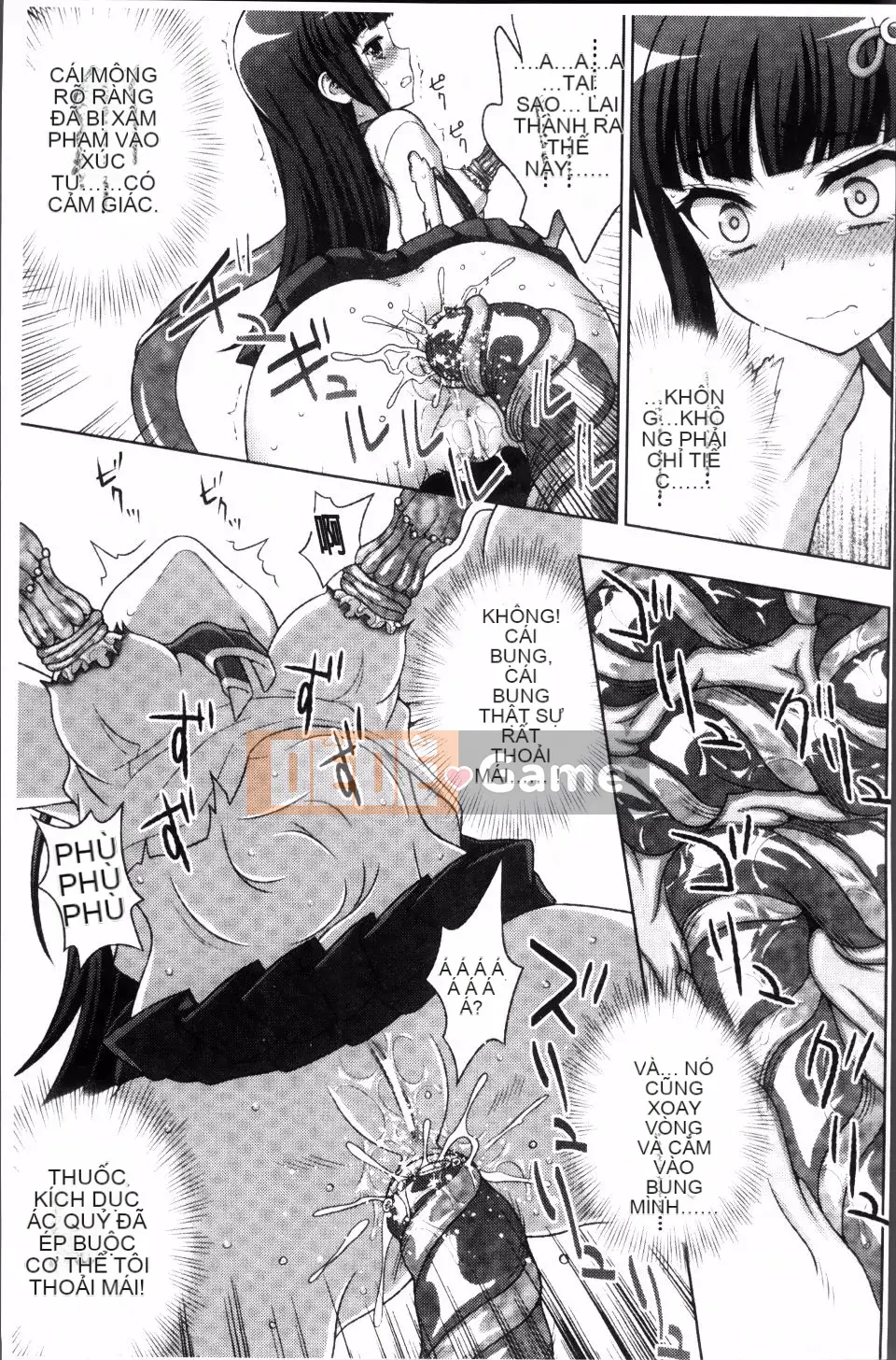 Ăn côn trùng bẩn ~Ling Touch Island trừ tà~ Mang thai Fallen Chill Girls