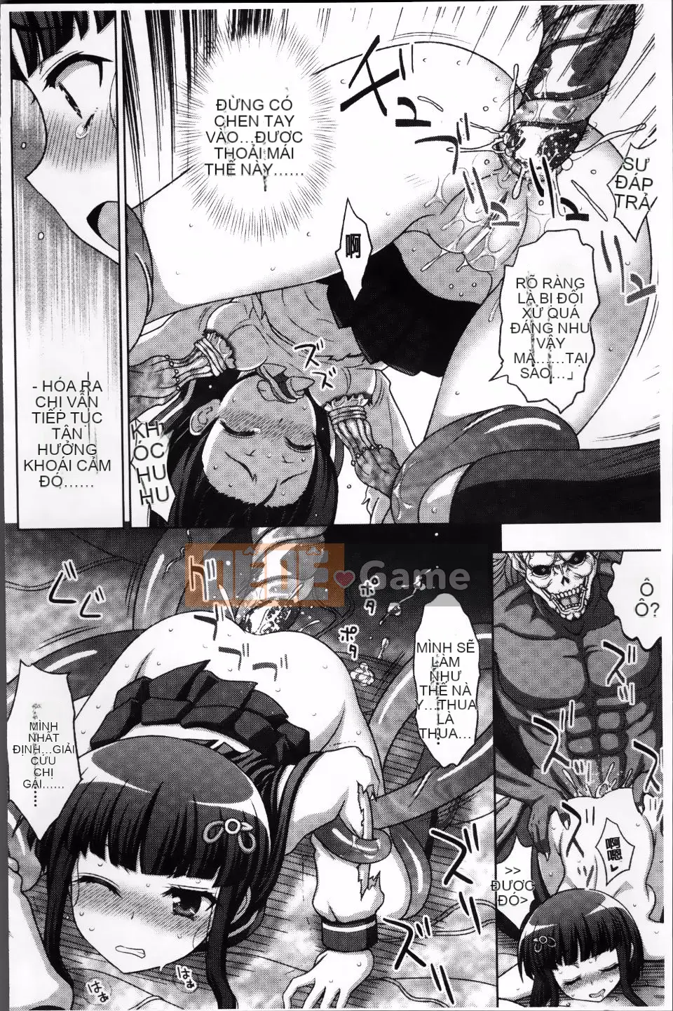 Ăn côn trùng bẩn ~Ling Touch Island trừ tà~ Mang thai Fallen Chill Girls