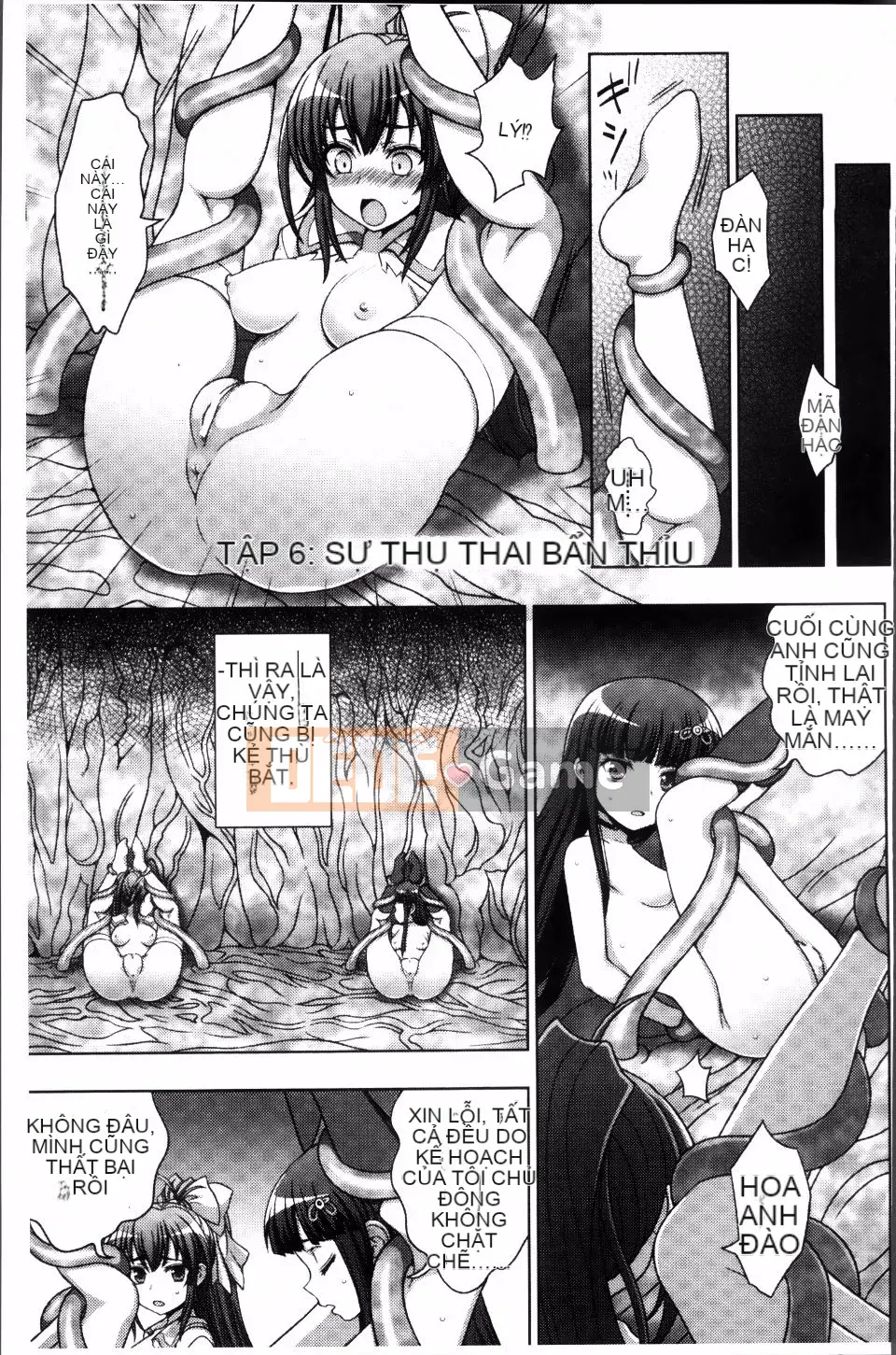 Ăn côn trùng bẩn ~Ling Touch Island trừ tà~ Mang thai Fallen Chill Girls