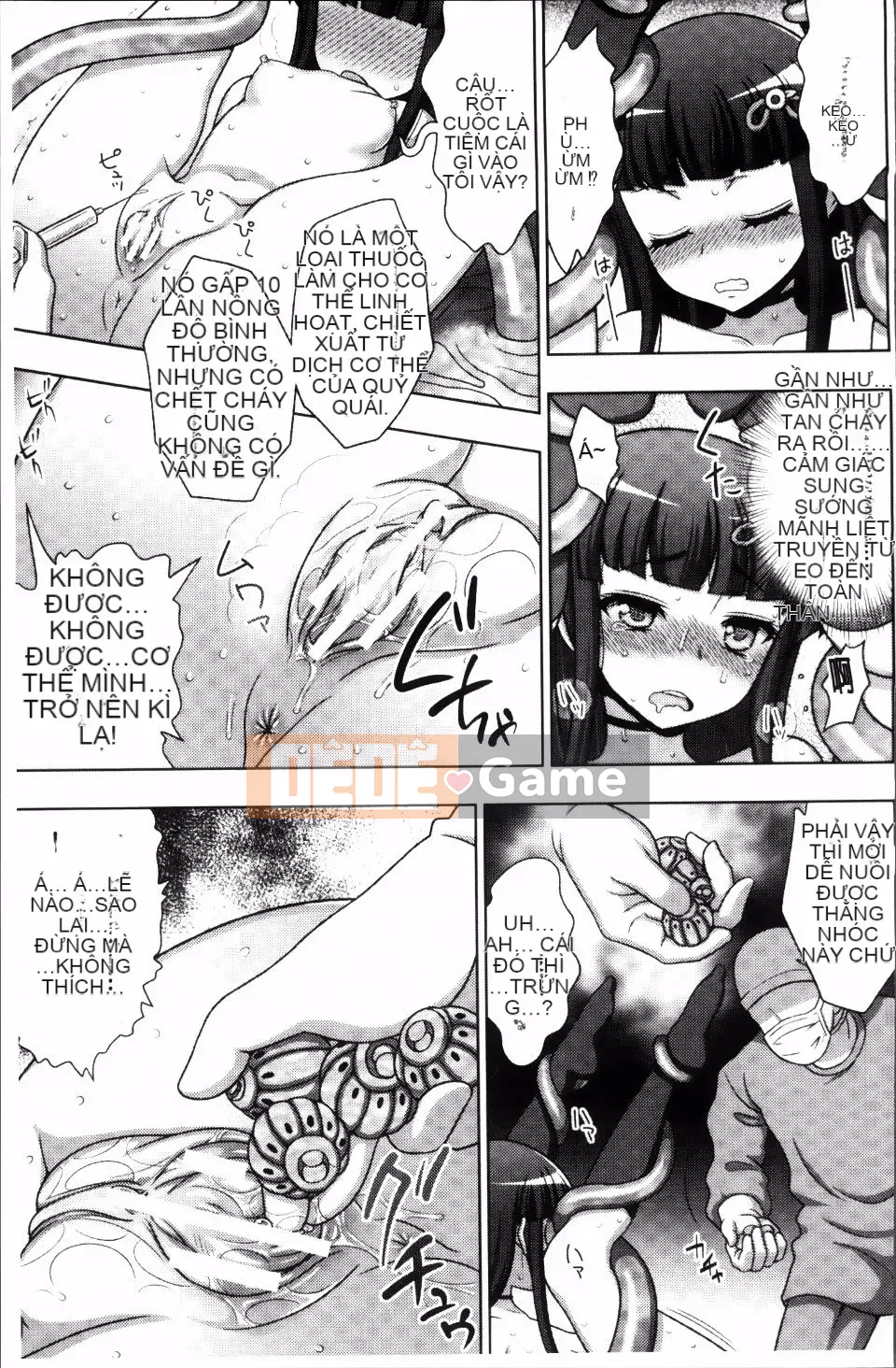 Ăn côn trùng bẩn ~Ling Touch Island trừ tà~ Mang thai Fallen Chill Girls