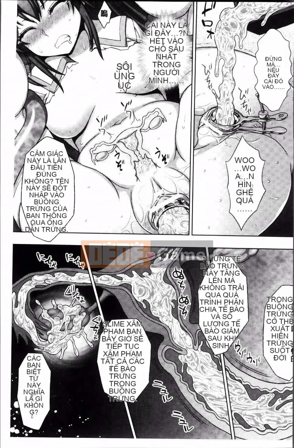 Ăn côn trùng bẩn ~Ling Touch Island trừ tà~ Mang thai Fallen Chill Girls