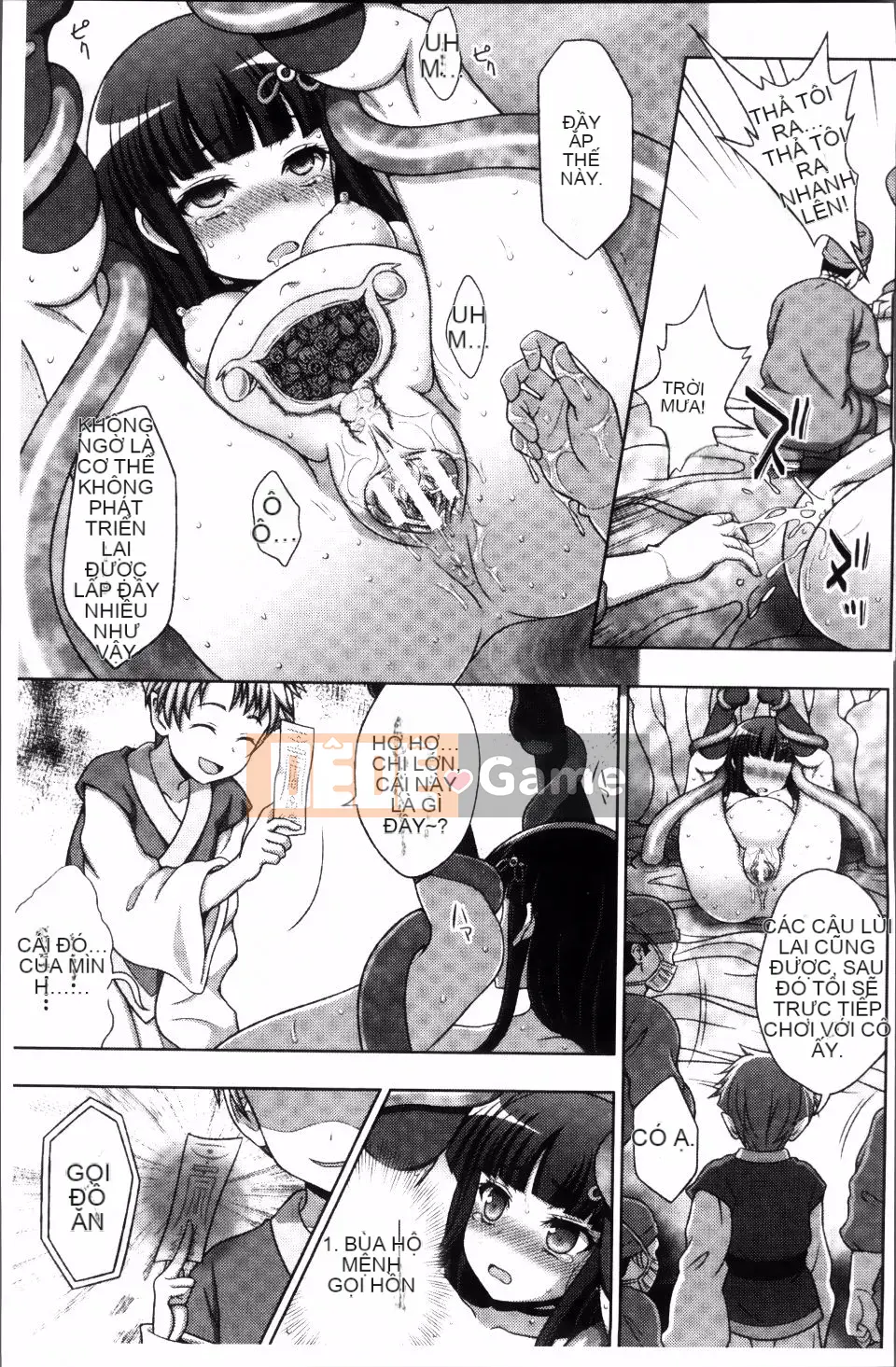 Ăn côn trùng bẩn ~Ling Touch Island trừ tà~ Mang thai Fallen Chill Girls