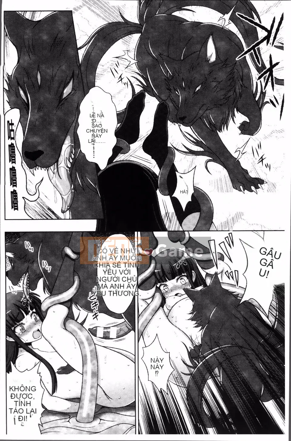 Ăn côn trùng bẩn ~Ling Touch Island trừ tà~ Mang thai Fallen Chill Girls