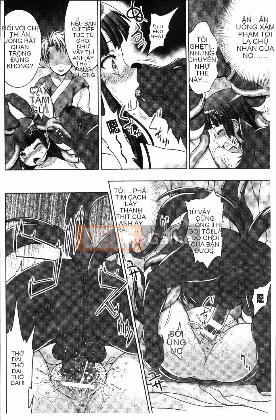 Ăn côn trùng bẩn ~Ling Touch Island trừ tà~ Mang thai Fallen Chill Girls