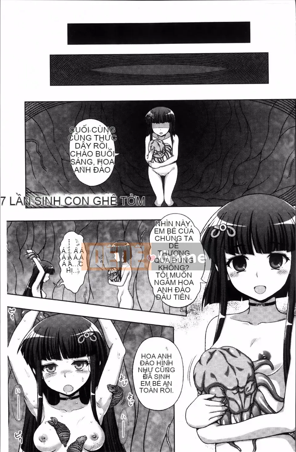 Ăn côn trùng bẩn ~Ling Touch Island trừ tà~ Mang thai Fallen Chill Girls