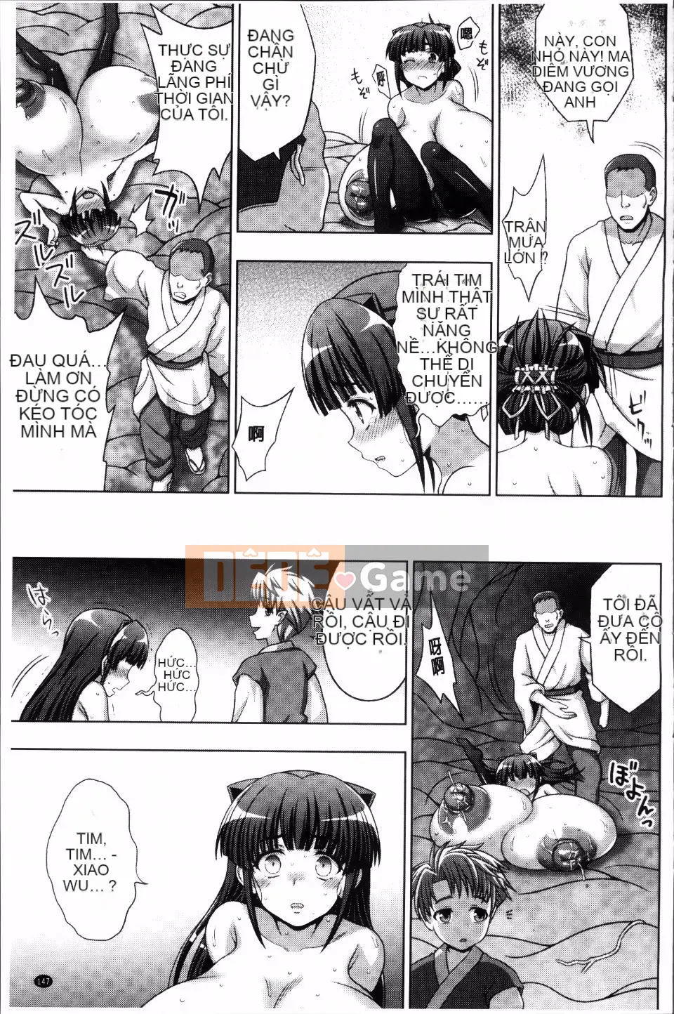 Ăn côn trùng bẩn ~Ling Touch Island trừ tà~ Mang thai Fallen Chill Girls