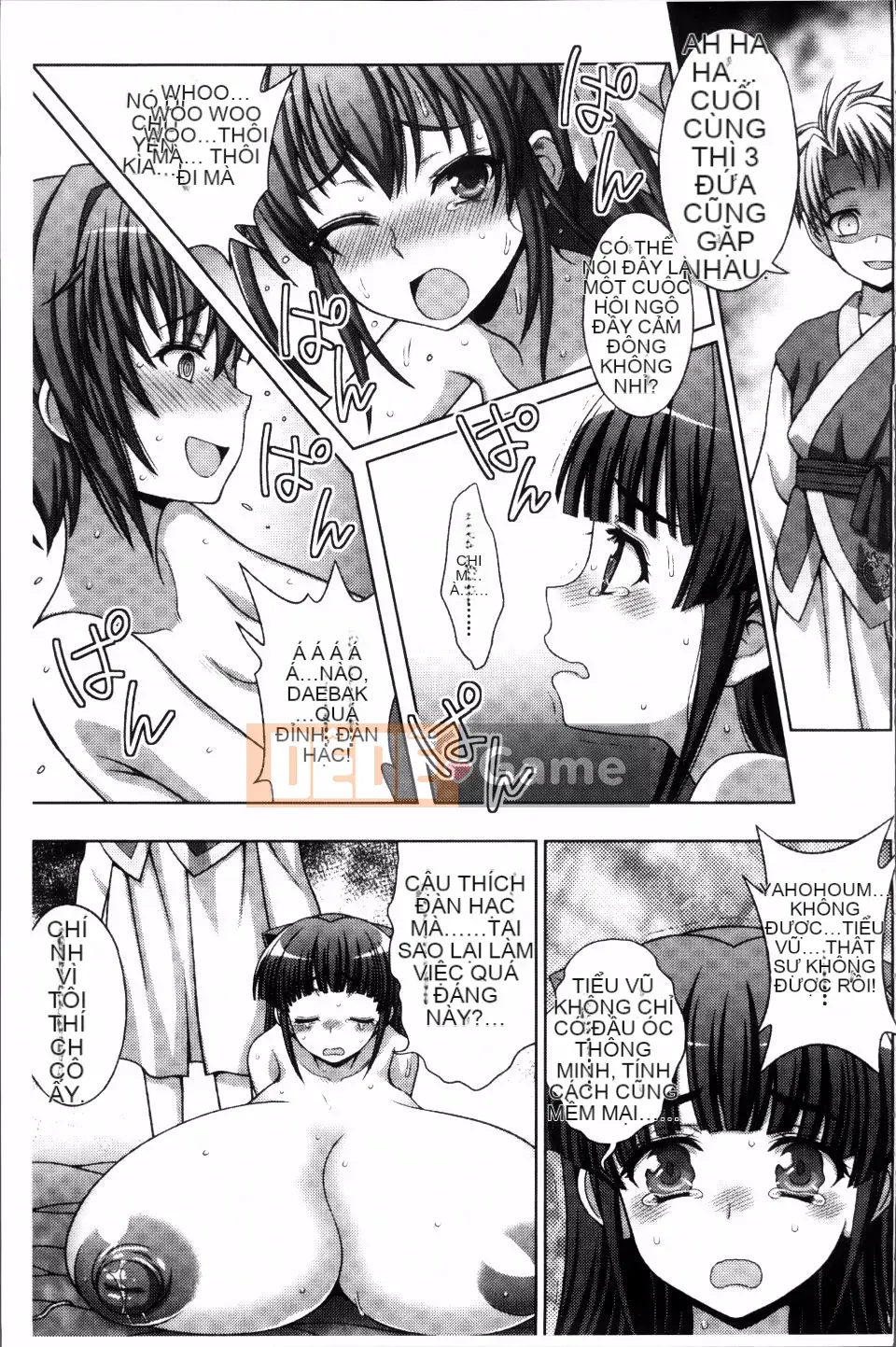 Ăn côn trùng bẩn ~Ling Touch Island trừ tà~ Mang thai Fallen Chill Girls