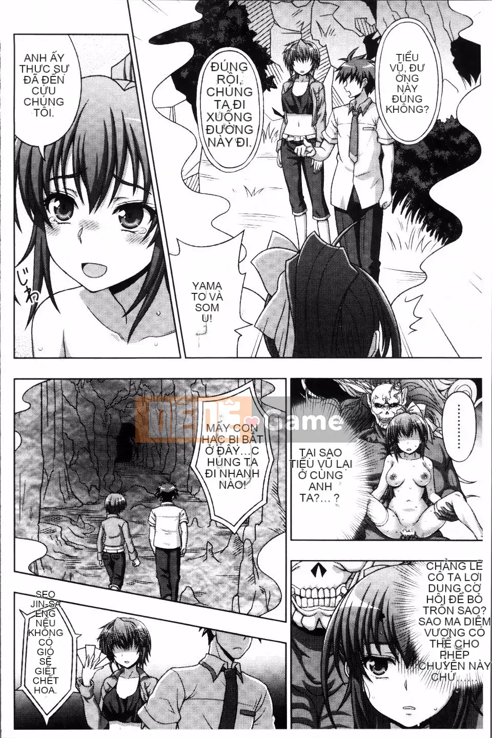 Ăn côn trùng bẩn ~Ling Touch Island trừ tà~ Mang thai Fallen Chill Girls