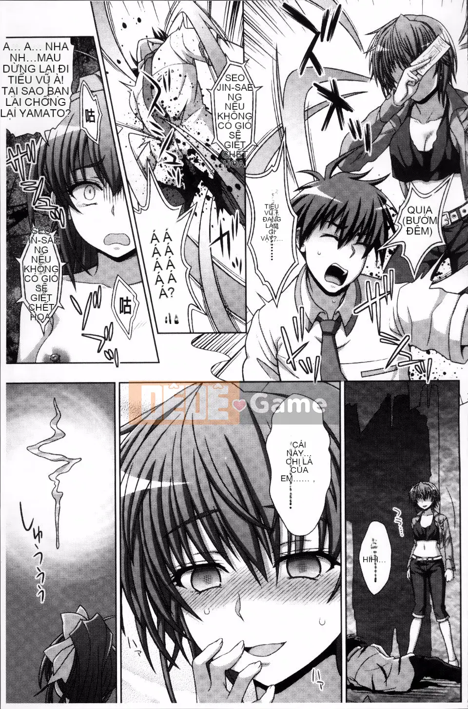 Ăn côn trùng bẩn ~Ling Touch Island trừ tà~ Mang thai Fallen Chill Girls