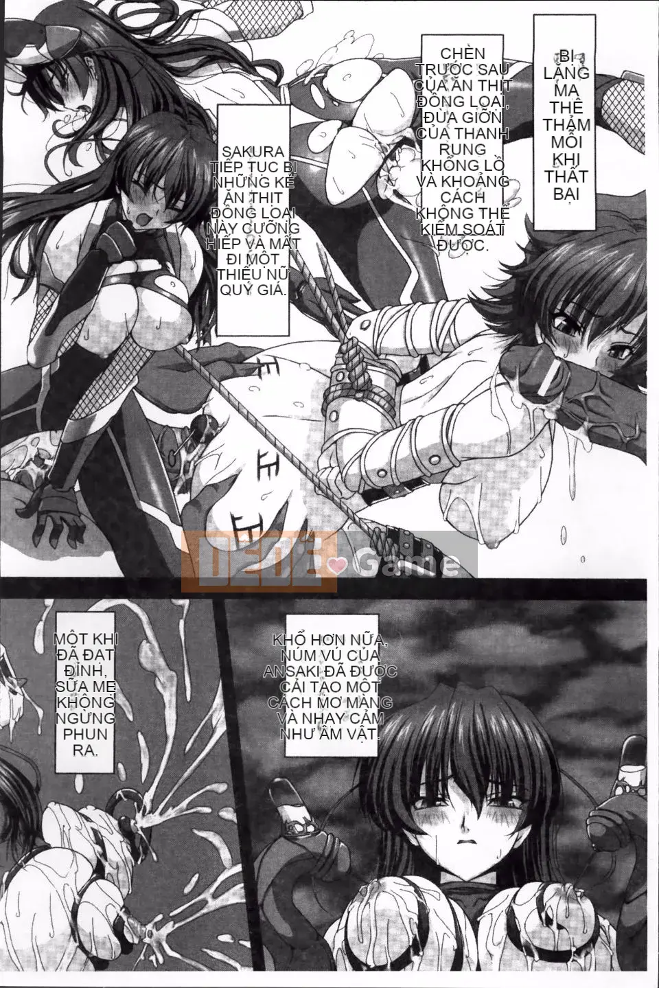 [Takahama Taro] Trò chơi bóng tối đáng xấu hổ Taimanin Asagi