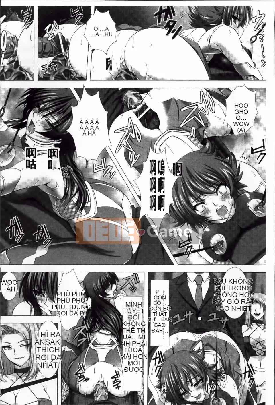 [Takahama Taro] Trò chơi bóng tối đáng xấu hổ Taimanin Asagi