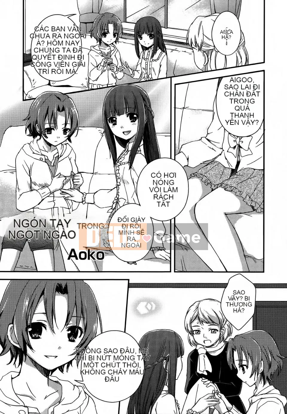 [Aoko] Nụ hôn bồn chồn