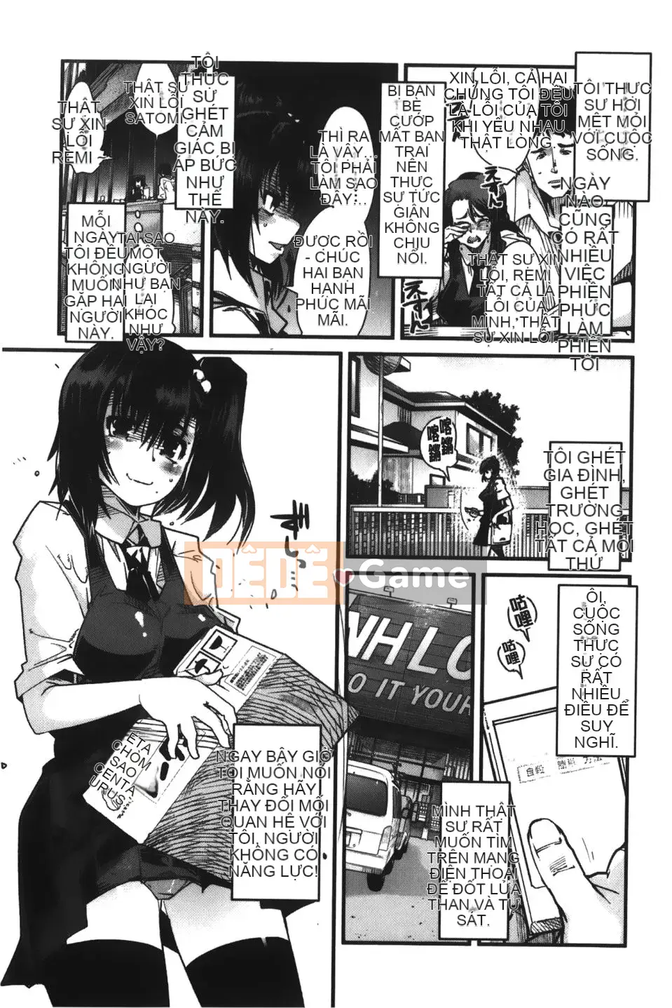 [Uchiuchi Keyaki] Kanojo, Koishite, Tình dục + Thẻ minh họa