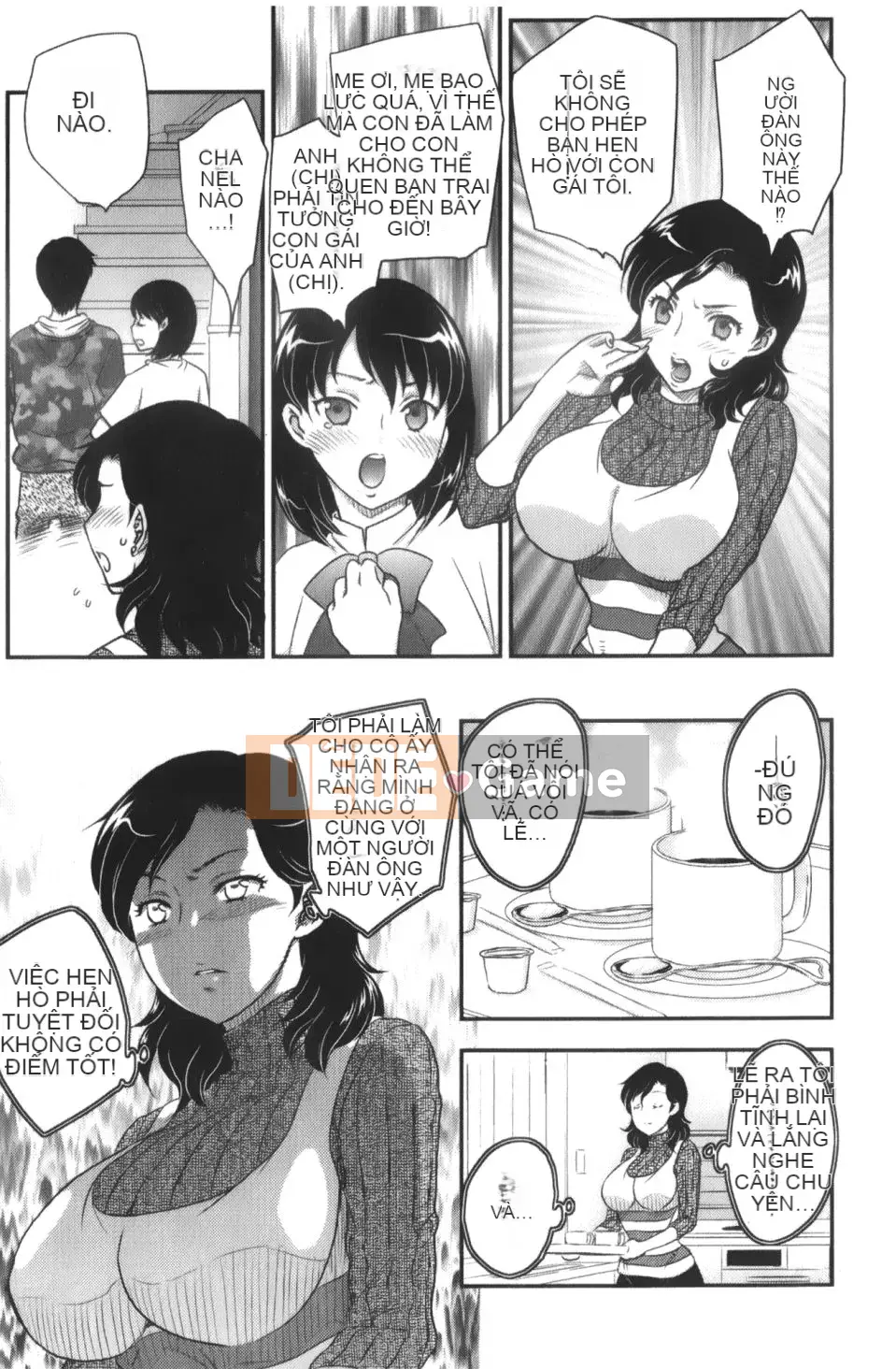 [Hiryu Ran] Binyuu Shoujo to Enchanchiu Mama