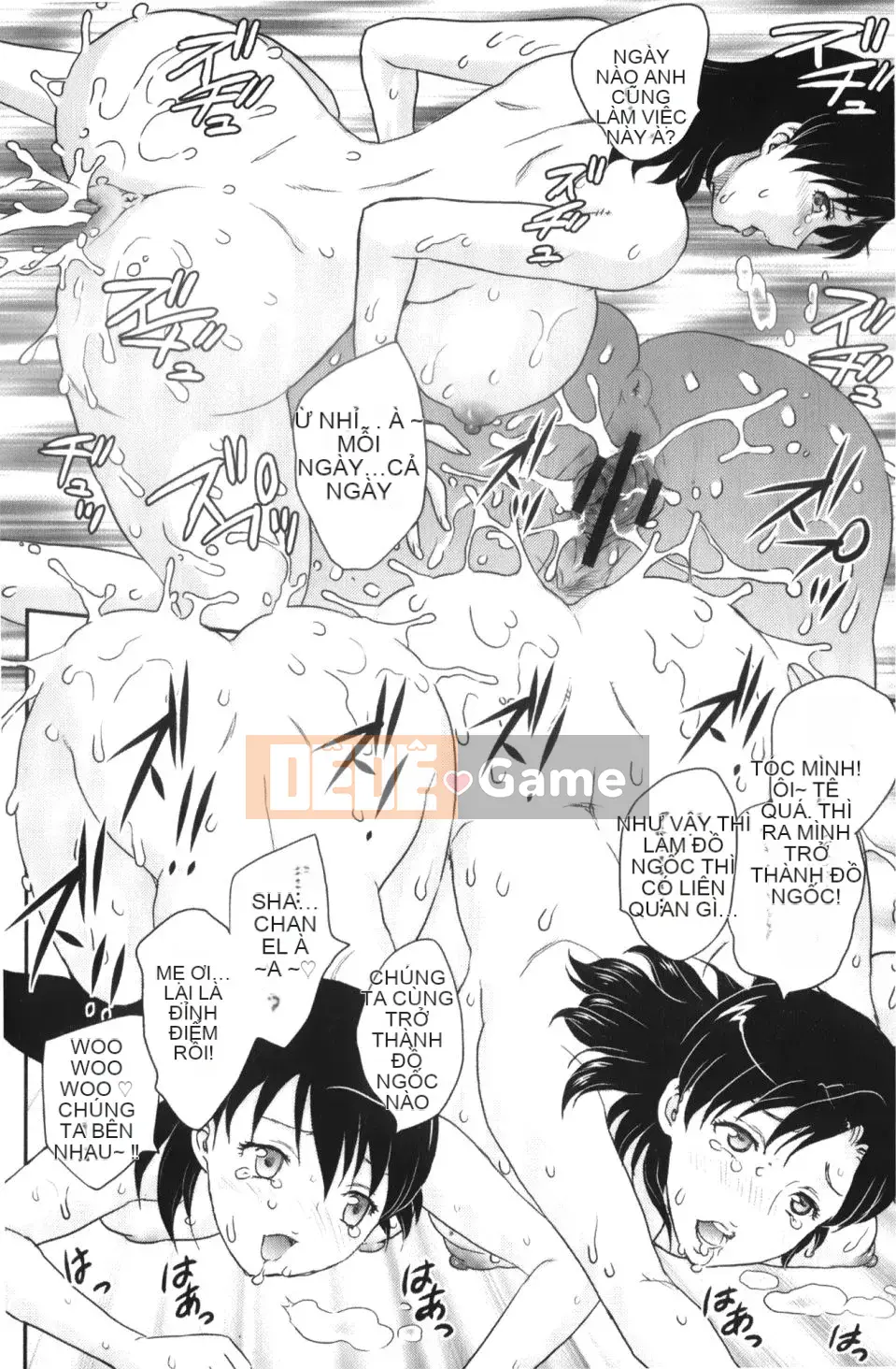 [Hiryu Ran] Binyuu Shoujo to Enchanchiu Mama