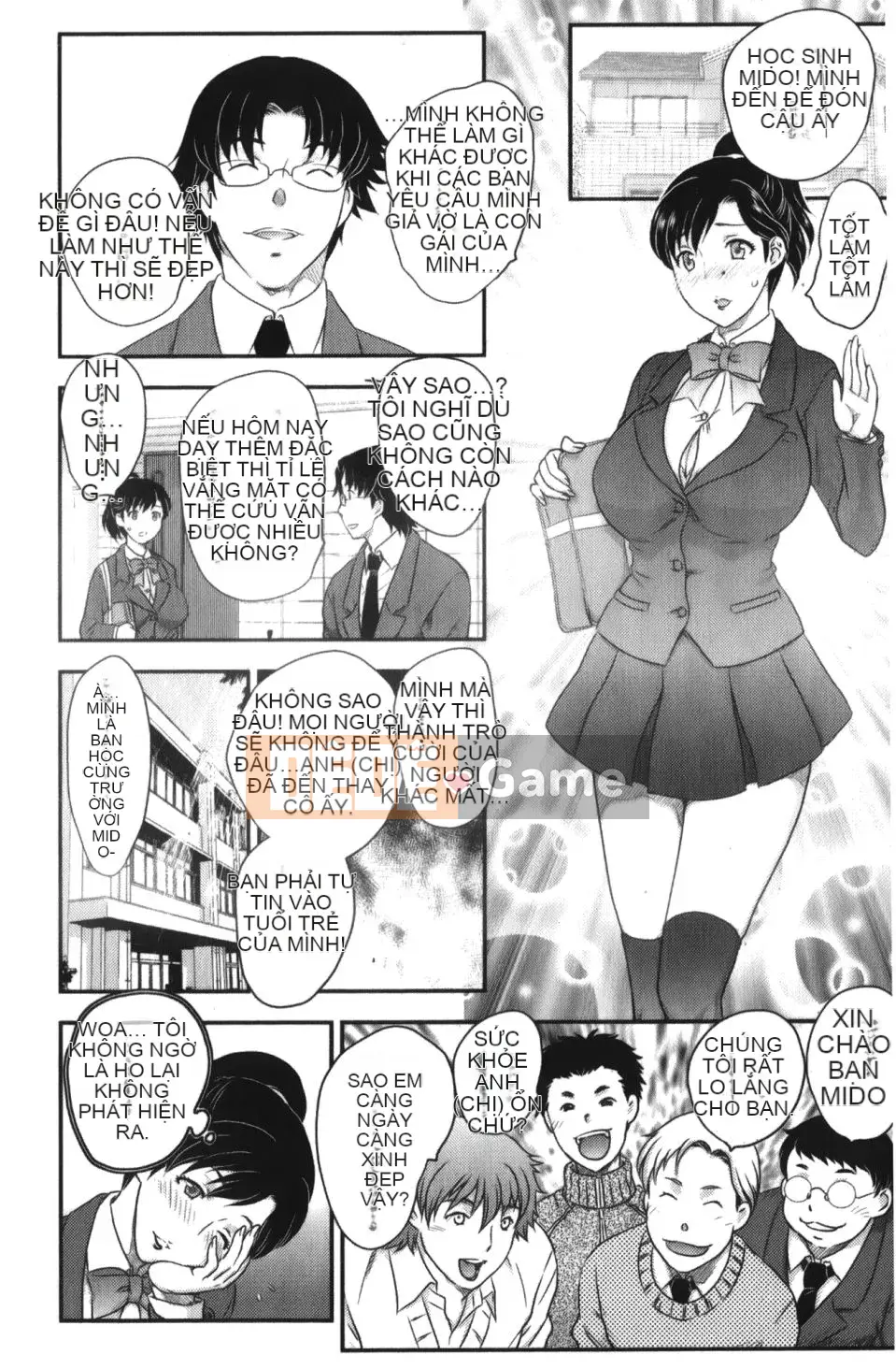 [Hiryu Ran] Binyuu Shoujo to Enchanchiu Mama