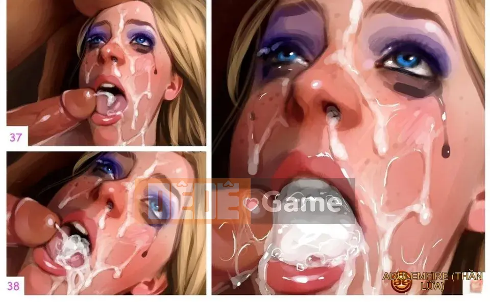 Nicole nhiệt yêu Bukkake!