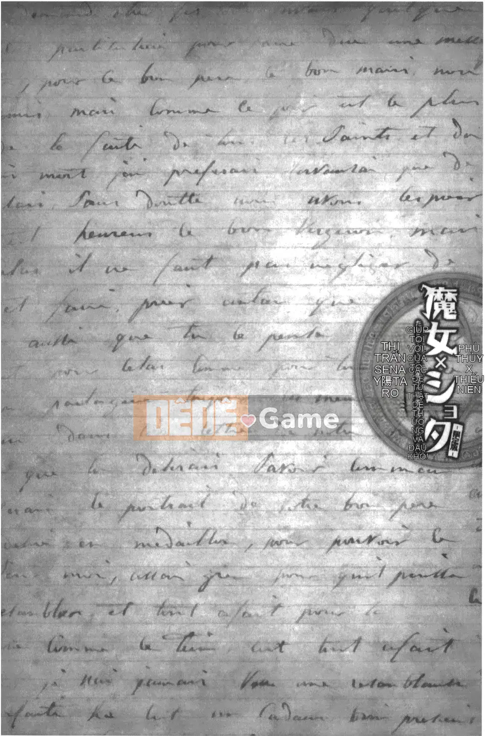 [Sena Yotaro] Phù thủy x Shota